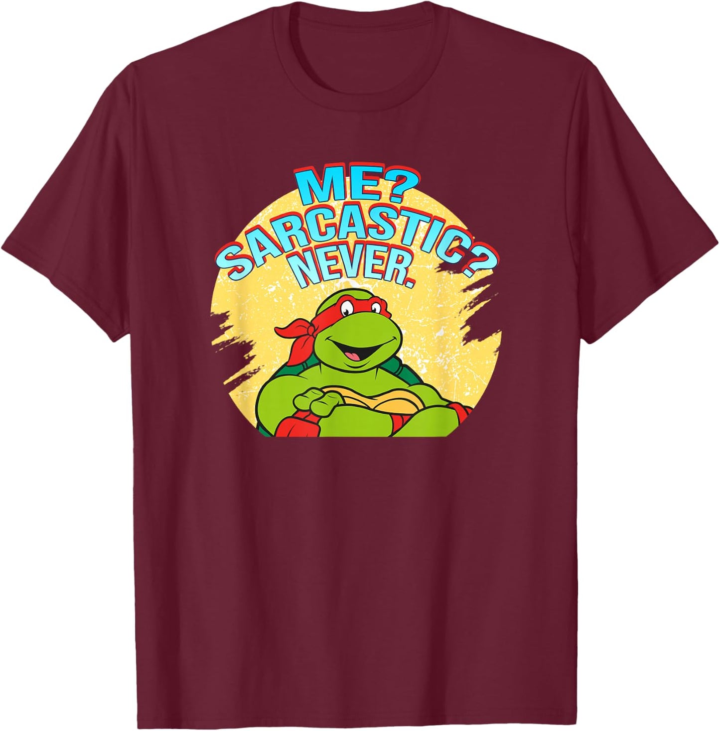 Raphael - Sarcastic T-Shirt - T-Shirt | Maroon