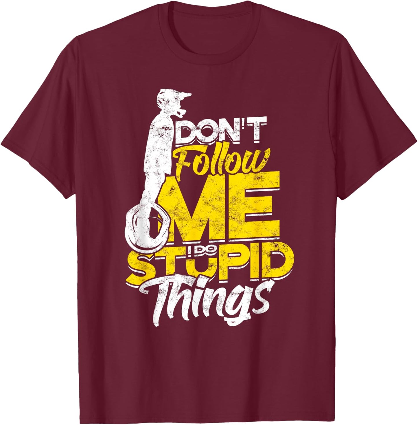 Electric Unicycle EUC Monowheel Electric Unicycle T-Shirt - T-Shirt | Maroon