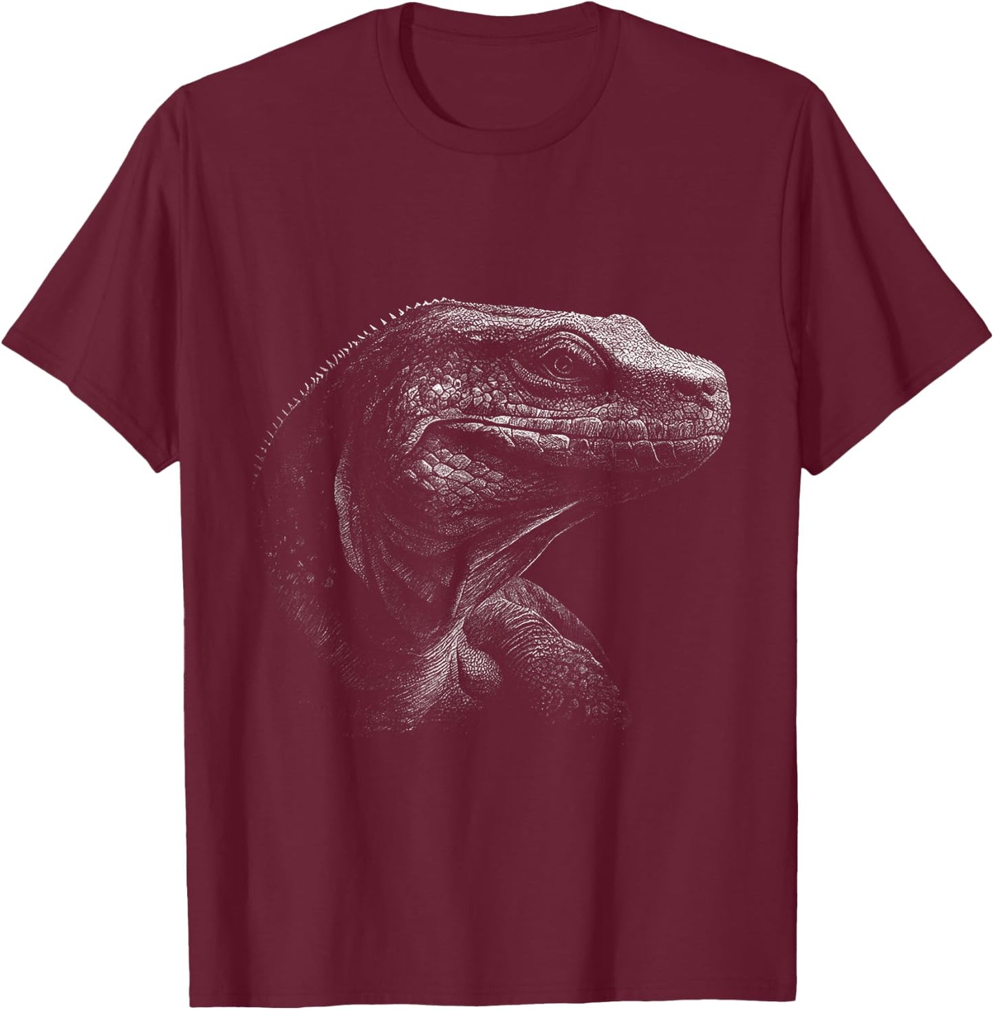 Komodo Dragon T-Shirt - T-Shirt | Maroon