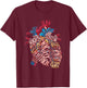 Anatomical Human Heart Cardiology Medical Cardiac Nurse T-Shirt - T-Shirt | Maroon