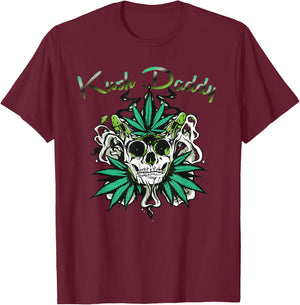 Kush Papa LOVE T-Shirt - T-Shirt | Maroon