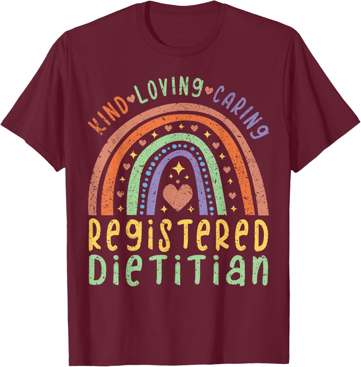 Registered Dietitian T-Shirt - T-Shirt | Maroon