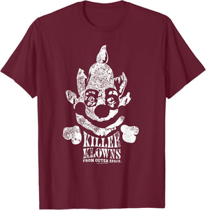 Killer Klowns From Outer Space Kreepy T-Shirt - T-Shirt | Maroon