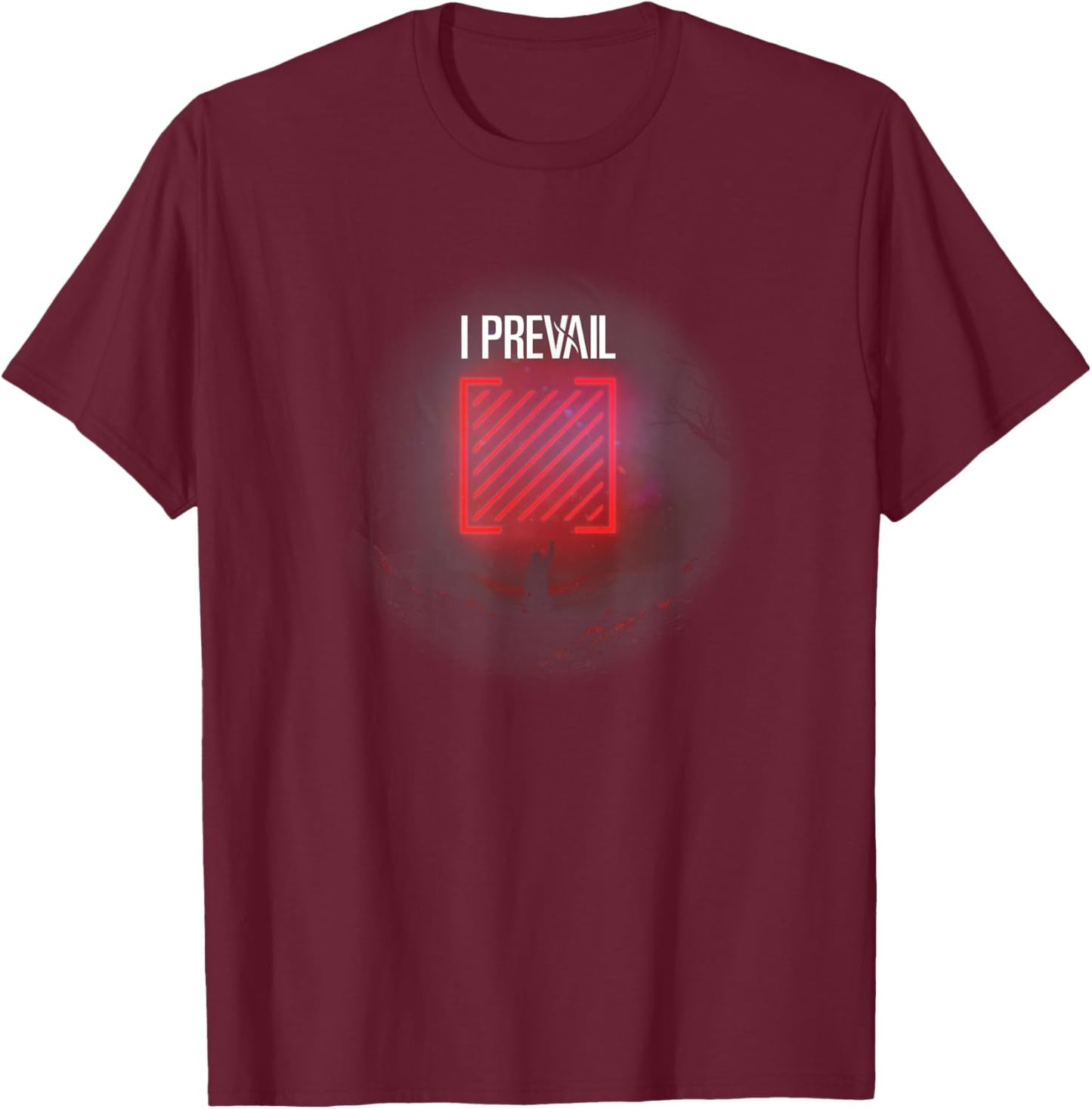 I Prevail - Trauma Cover T-Shirt - T-Shirt | Maroon