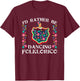 Rather Be Dancing Folklorico Ballet Baile Folklórico Spanish T-Shirt - T-Shirt | Maroon