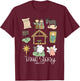 True Story Nativity Christmas Baby God Jesus Christian T-Shirt - T-Shirt | Maroon