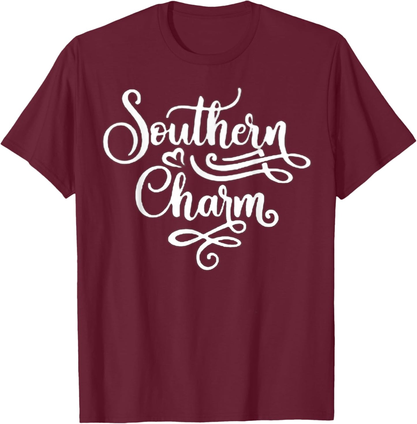 Southern Charm Clothing & Women With Southern Charm T-Shirt - T-Shirt | Maroon