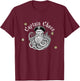 Retro Captain Chaos Casual Comfortable and Funny T-Shirt - T-Shirt | Maroon
