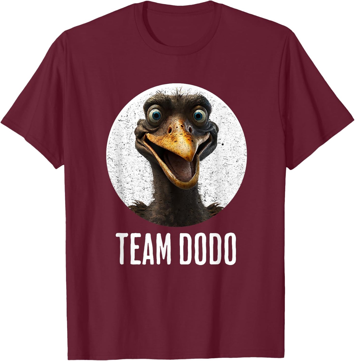 Team Dodo - Dodo Bird T-Shirt - T-Shirt | Maroon