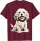 Cockapoo Dog Breed Pet Cute Graphic T-Shirt - T-Shirt | Maroon