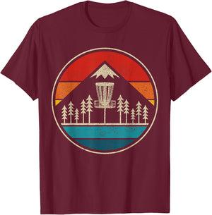 Vintage Disc Golf Rolf Retro Disc Golfer T-Shirt - T-Shirt | Maroon