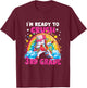 I'm Ready To Crush 3rd Grade Unicorn Girl Gifts T-Shirt - T-Shirt | Maroon