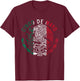 Cinco De Mayo Mexico Flag, Eagle, Cactus T-Shirt - T-Shirt | Maroon