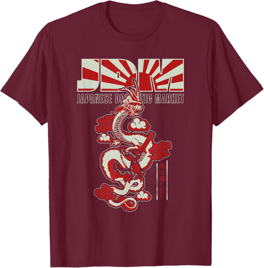 JDM Dragon Perfect Tuner Accessories Import Car T-Shirt - T-Shirt | Maroon