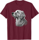 Funny Golden Retriever T-Shirt - T-Shirt | Maroon