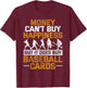 Baseball Card Collector T-Shirt - T-Shirt | Maroon