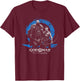 God of War: Ragnarok Icon with Kratos and Atreus T-Shirt - T-Shirt | Maroon
