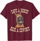 Save a Horse Ride a Cowboy Funny Rodeo Horseback Riding T-Shirt - T-Shirt | Maroon