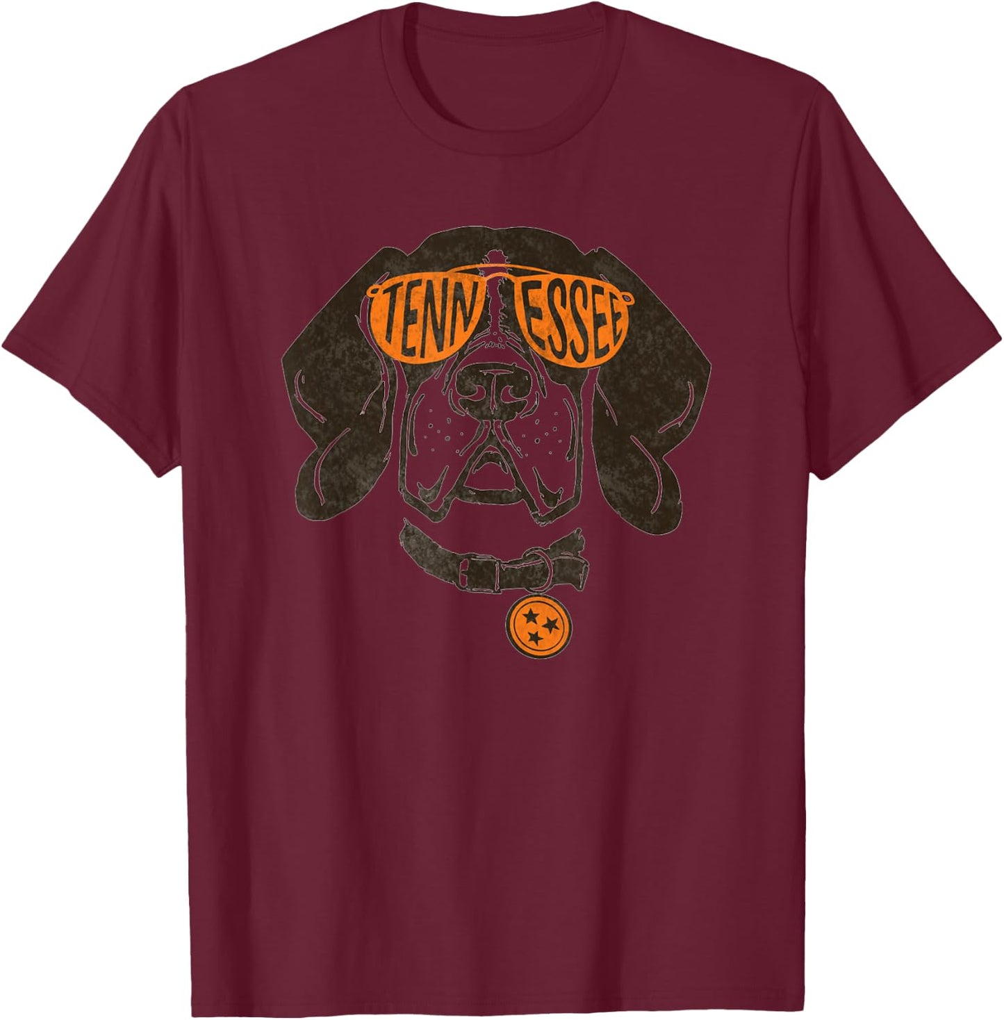Tennessee Bluetick Coonhound for Tennessee Men Women Kids T-Shirt - T-Shirt | Maroon
