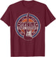 Vintage Seattle Rock and Roll Guitar Player Souvenirs T-Shirt - T-Shirt | Maroon