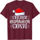 Exterior Illumination Expert Christmas Light Decorator T-Shirt - T-Shirt | Maroon