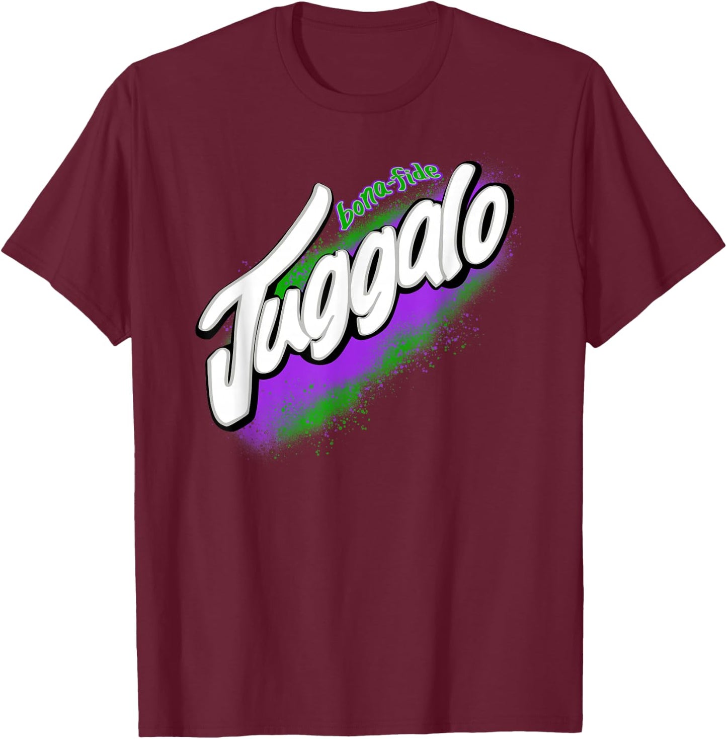 Purple Glazed, Green Daze: Hilariously Questionable T-Shirt - T-Shirt | Maroon