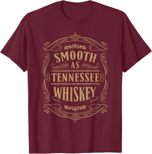 Smooth As Tennessee sweet and strawberry lovers couple T-Shirt - T-Shirt | Maroon