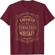 Smooth As Tennessee sweet and strawberry lovers couple T-Shirt - T-Shirt | Maroon