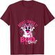Breast Cancer Is Boo Sheet Halloween Breast Cancer Awareness V-Neck T-Shirt - T-Shirt | Maroon