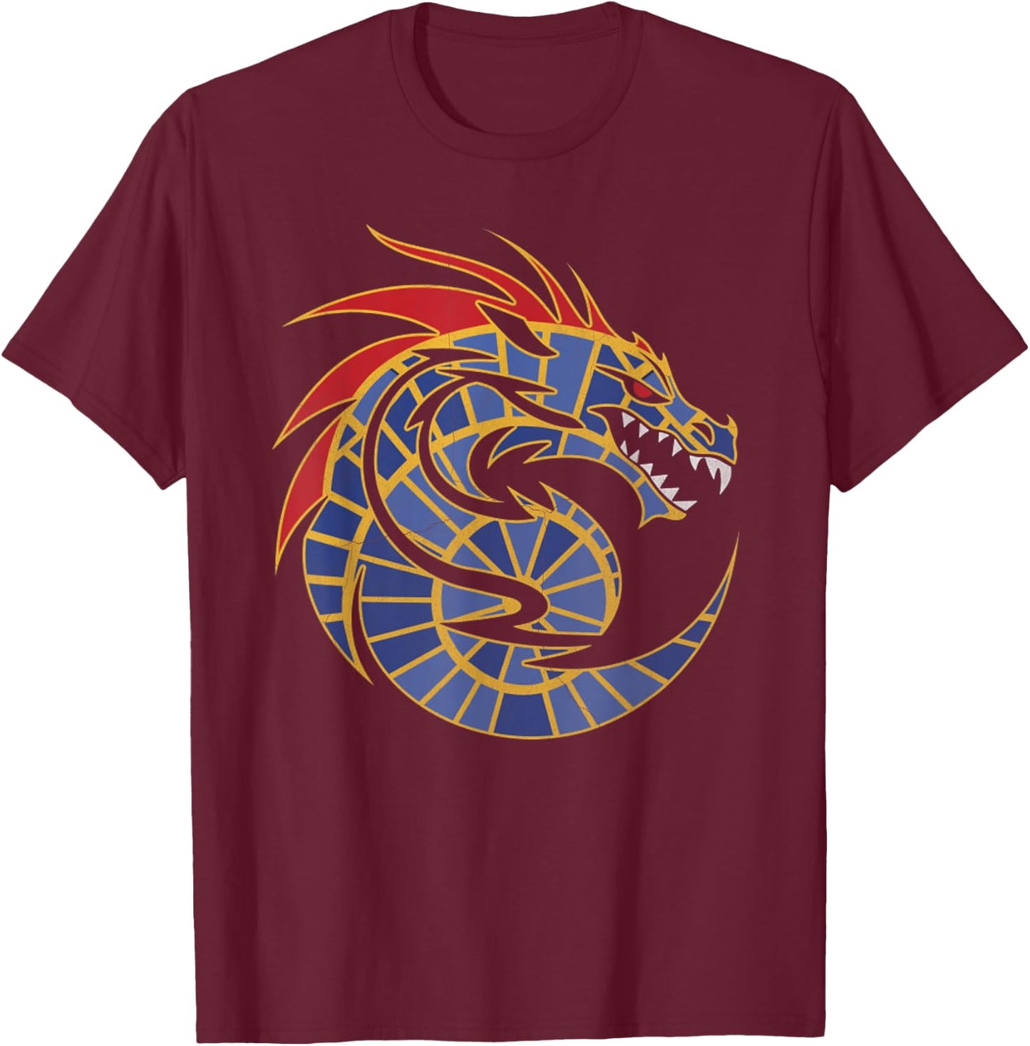 Dragon Carpet Con Vintage Costume Cosplay Gift T-Shirt - T-Shirt | Maroon