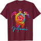 Maui Hawaii Tie Dye Sea Turtle, Maui Family Vacation 2025 T-Shirt - T-Shirt | Maroon