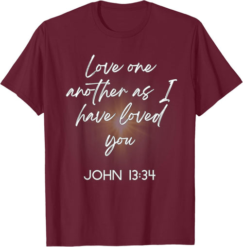 John 13 34 Christian Scripture Bible Inspirational Faith