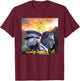 Reza Pahlavi and Reza Shah king of Iran is our Temple T-Shirt - T-Shirt | Maroon