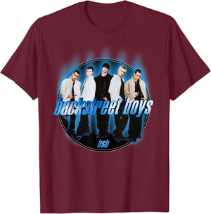 Backstreet Boys – Circle Millennium Small T-Shirt - T-Shirt | Maroon