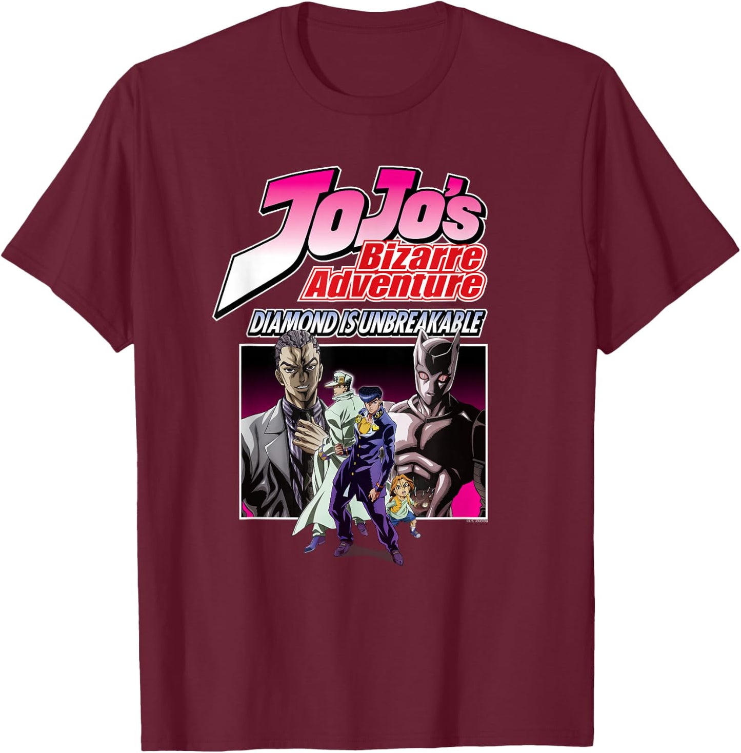 JoJo Diamond is Unbreakable Deadly Queen Bites The Dust T-Shirt - T-Shirt | Maroon