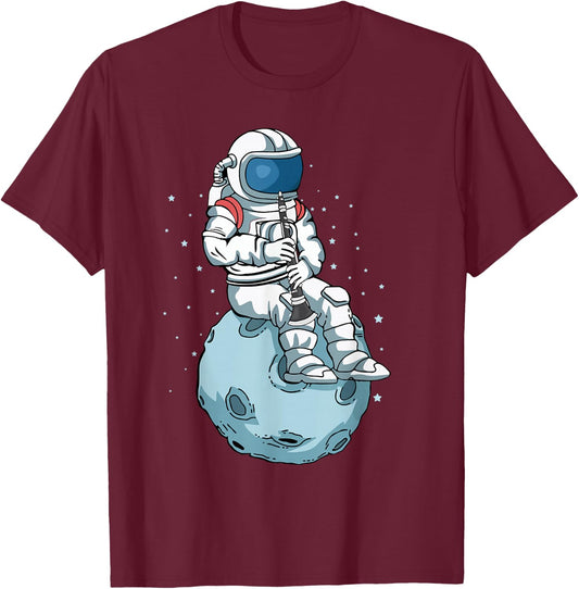 Clarinet Men Clarinet Lover Kids Clarinet Player Clarinetist T-Shirt - T-Shirt | Maroon