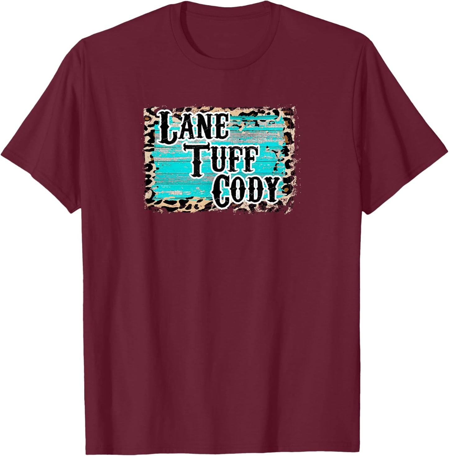 Lane Tuff Cody T-Shirt - T-Shirt | Maroon