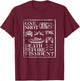 Army Tanker 19K 19 Kilo Tank Death Before Dismount M1A1 M1A2 T-Shirt - T-Shirt | Maroon