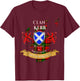 Kerr Scottish Family Clan Middle Ages Mischief T-Shirt - T-Shirt | Maroon