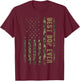 Best Bop Ever Camouflage American Flag Father's Day Men T-Shirt - T-Shirt | Maroon