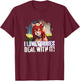 I Love Furries Furry Lover Stuff - Furry Fandom Anime Girl T-Shirt - T-Shirt | Maroon