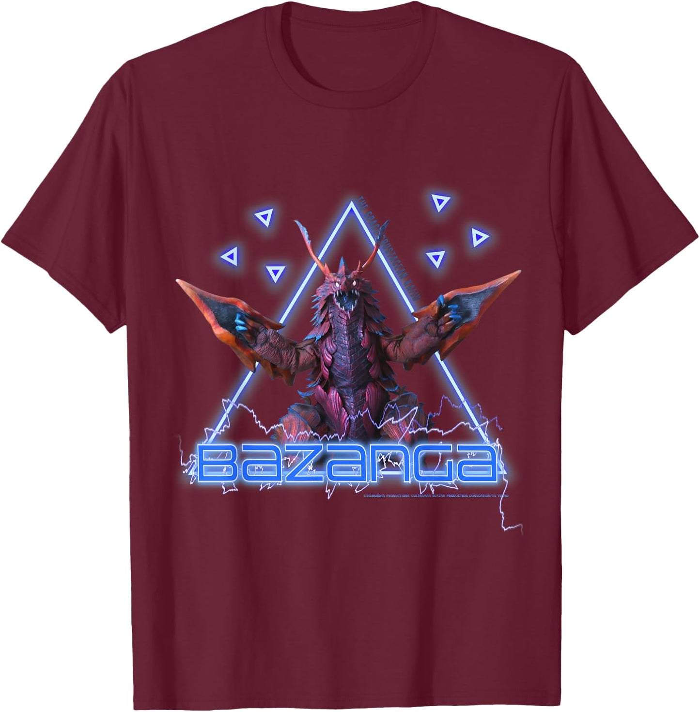 ULTRAMAN BLAZAR - Kaiju Bazanga A T-Shirt - T-Shirt | Maroon