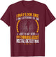 Metal Detecting - Detectorists T-Shirt - T-Shirt | Maroon