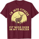 Funny Deer Hunting Art Women Wildlife Hunter Hunting T-Shirt - T-Shirt | Maroon