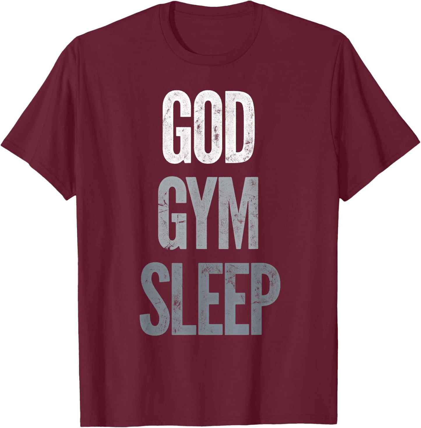 Funny Gym Quotes T-Shirt - T-Shirt | Maroon