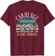 Carhenge Alliance Nebraska T-Shirt - T-Shirt | Maroon