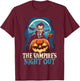 Dracula Halloween Scary Trick Or Treat Spooky Vampire T-Shirt - T-Shirt | Maroon