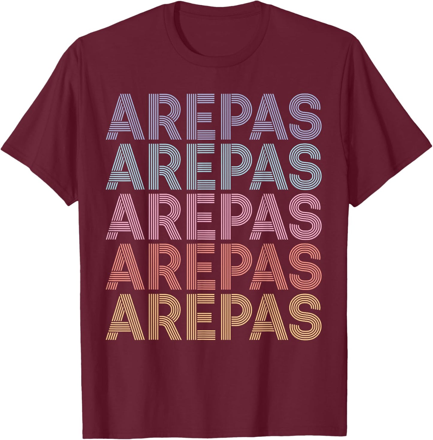 Arepas Maker Colombia Venezuela Colombian Arepas Arepa T-Shirt - T-Shirt | Maroon