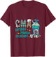Certified Medical Assistant CMA Leopard Cowhide Coffee Cup T-Shirt - T-Shirt | Maroon
