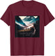 Laugavegur Trail Iceland T-Shirt - T-Shirt | Maroon